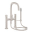 CALIFORNIA FAUCETS 0808-39.18 San Elijo Tub Fillers Contemporary Deck Mount Tub Filler - Quad Arc Spout