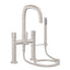 CALIFORNIA FAUCETS 0808-39K.18 San Elijo Tub Fillers Contemporary Deck Mount Tub Filler - Quad Arc Spout