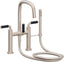 CALIFORNIA FAUCETS 0808-41-ADC.20 San Elijo Tub Fillers Contemporary Deck Mount Tub Filler - Quad Arc Spout