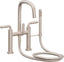 CALIFORNIA FAUCETS 0808-41.18 San Elijo Tub Fillers Contemporary Deck Mount Tub Filler - Quad Arc Spout