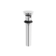 Aquabrass Drains 899 899 Round Pressure Pop Up Drain with Overflow