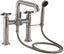 CALIFORNIA FAUCETS 0908-30XF.18 Descanso Tub Fillers Industrial Deck Mount Tub Filler - Low Quad Spout