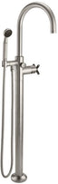 CALIFORNIA FAUCETS 1011-30XF.18 Descanso Tub Fillers Industrial Single Hole Floor Mount Tub Filler - Arc Spout