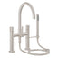 CALIFORNIA FAUCETS 1108-39H.18 Asilomar Tub Fillers Contemporary Deck Mount Tub Filler - Arc Spout