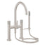 CALIFORNIA FAUCETS 1108-39P.18 Asilomar Tub Fillers Contemporary Deck Mount Tub Filler - Arc Spout