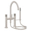 CALIFORNIA FAUCETS 1108-39PI.18 Asilomar Tub Fillers Contemporary Deck Mount Tub Filler - Arc Spout