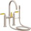 CALIFORNIA FAUCETS 1108-41-YP.20 Asilomar Tub Fillers Contemporary Deck Mount Tub Filler - Arc Spout