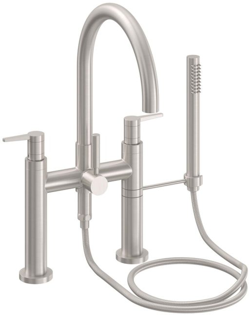 CALIFORNIA FAUCETS 1108-53.20 Asilomar Tub Fillers Contemporary Deck Mount Tub Filler - Arc Spout