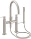 CALIFORNIA FAUCETS 1108-53.20 Asilomar Tub Fillers Contemporary Deck Mount Tub Filler - Arc Spout