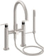 CALIFORNIA FAUCETS 1108-53F.20 Asilomar Tub Fillers Contemporary Deck Mount Tub Filler - Arc Spout