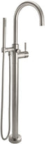 CALIFORNIA FAUCETS 1111-62.18 Asilomar Tub Fillers Contemporary Single Hole Floor Mount Tub Filler - Arc Spout