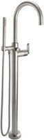 CALIFORNIA FAUCETS 1111-H45.18 Asilomar Tub Fillers Contemporary Single Hole Floor Mount Tub Filler - Arc Spout