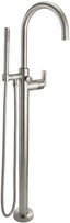 CALIFORNIA FAUCETS 1111-H70.18 Asilomar Tub Fillers Contemporary Single Hole Floor Mount Tub Filler - Arc Spout