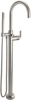 CALIFORNIA FAUCETS 1111-H74.18 Asilomar Tub Fillers Contemporary Single Hole Floor Mount Tub Filler - Arc Spout