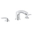 GROHE 25168002 Eurosmart 2015 2Hdl Bath 3-H Conc. Us