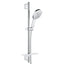 GROHE 26547000 Rainshower Smartactive 24In Round Hs Set