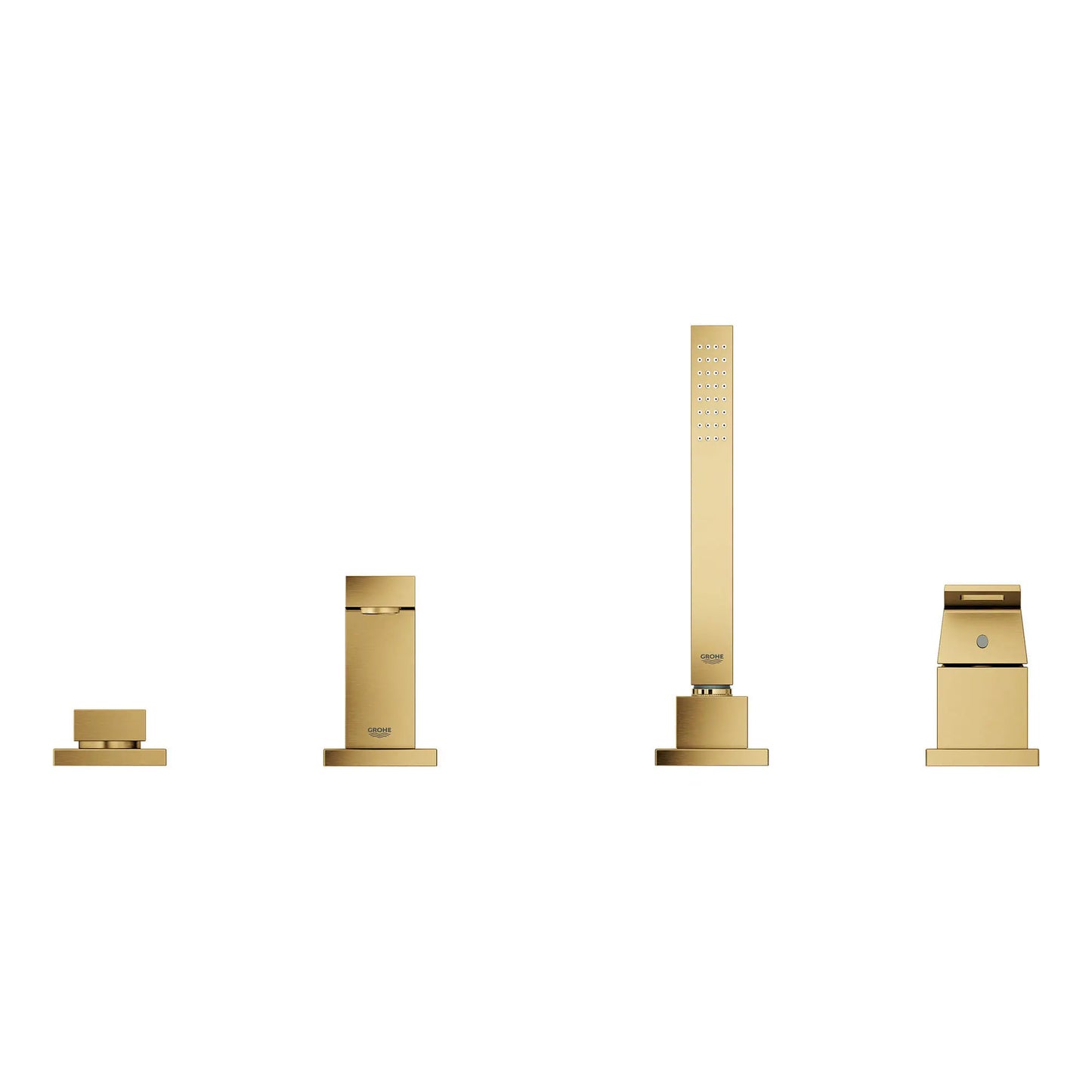 GROHE 19897EN1 Eurocube Four-Hole Tub Filler With Hs