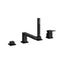 GROHE 198972431 Eurocube 4H Bath 1.75Gpm Lever Hdl