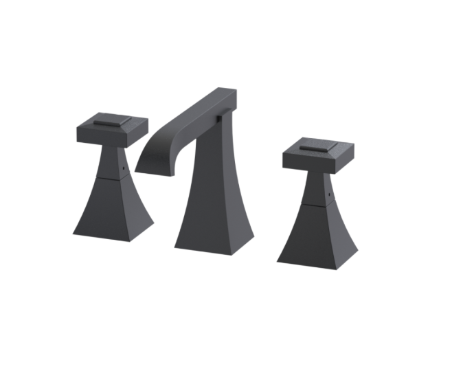 RUBINET 1AICQ Ice Widespread Lav. Set. (less drain)