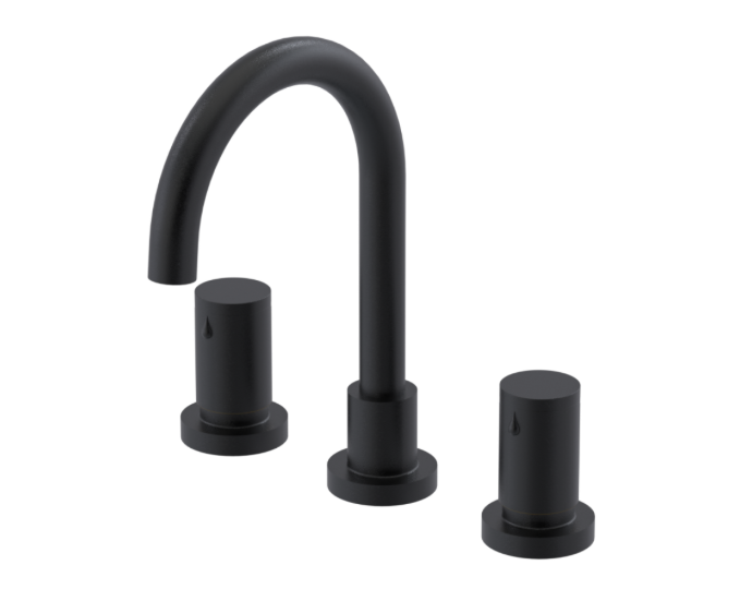 RUBINET 1ANLR Nouveau Widespread Lav. Set. (less drain)