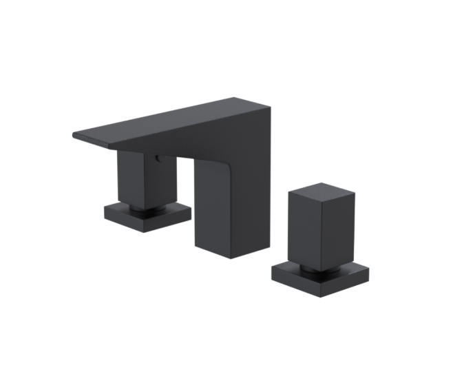 RUBINET 1ARSQ Seven Widespread Lav. Set. (less drain)