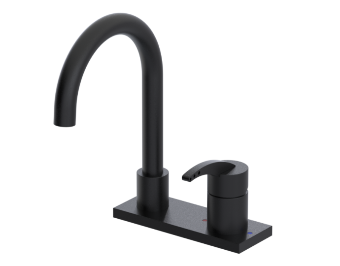 RUBINET 1BLAL LaSalle 4" Centre Single Control Lav. Set (less drain)