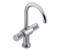 RUBINET 1CHOR H2O Single Hole Dual Handle Lav. Set. (less drain)