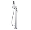 CABANO 27311 Floor mount tub filler with hand spray
