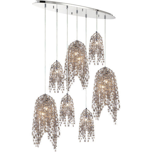EUROFASE 31618 Danza 10 Light 12 inch-Chandelier Ceiling Light