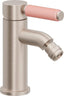 CALIFORNIA FAUCETS 4104-1-PP Cayucos Single Hole Bidet - Pink Porcelain Handle