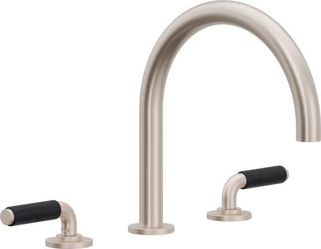 CALIFORNIA FAUCETS 4108-ADC Cayucos Complete Roman Tub Set - Arc Spout