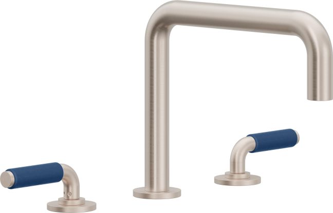 CALIFORNIA FAUCETS 4108Q-BP Cayucos Complete Roman Tub Set - Quad Spout