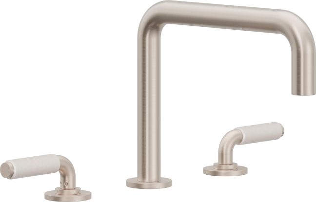 CALIFORNIA FAUCETS 4108Q-WP Cayucos Complete Roman Tub Set - Quad Spout