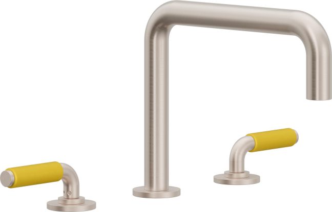 CALIFORNIA FAUCETS 4108Q-YP Cayucos Complete Roman Tub Set - Quad Spout