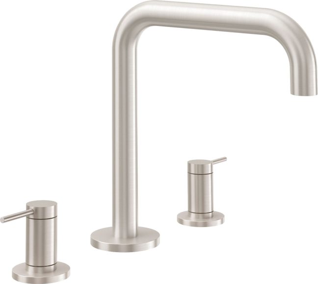 CALIFORNIA FAUCETS 5208Q D Street Complete Roman Tub Set - Quad Spout