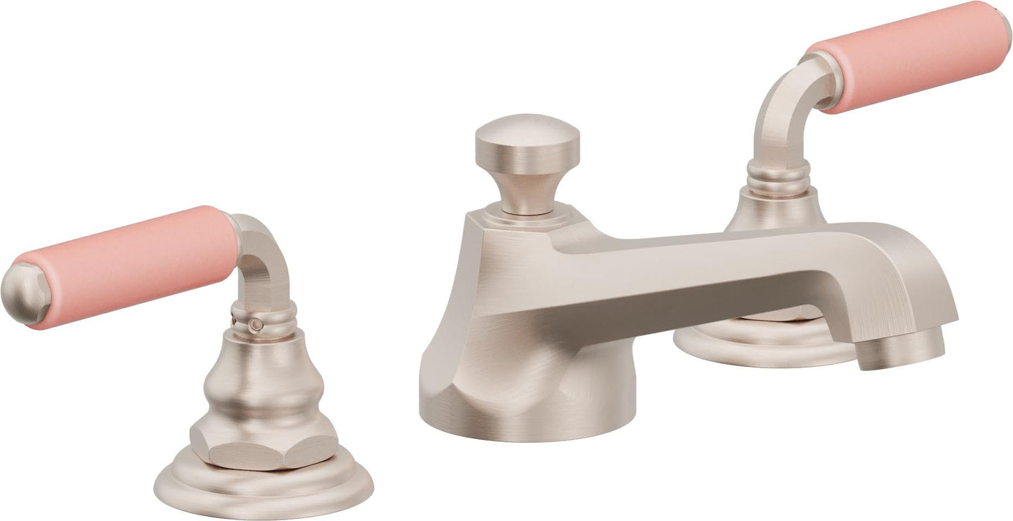 California Faucets 6002-PP Del Mar 8" Widespread Lavatory Faucet with ZeroDrain