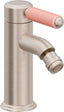 CALIFORNIA FAUCETS 6004-1-PP Del Mar Single Hole Bidet - Pink Porcelain Handle