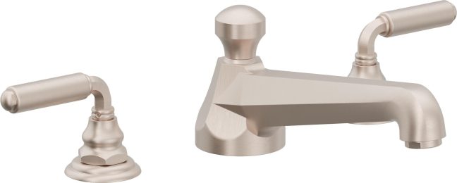 CALIFORNIA FAUCETS 6008 Del Mar Complete Roman Tub Set