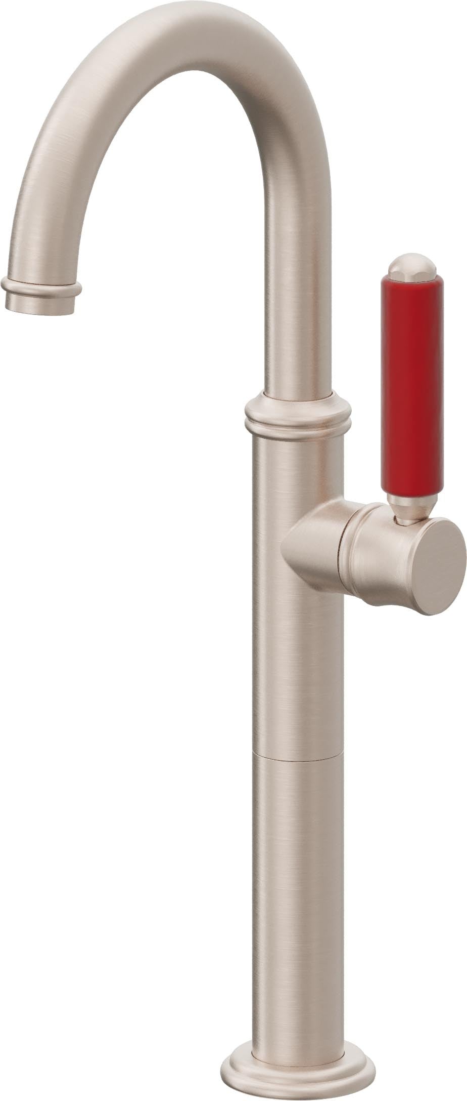 California Faucets Del Mar 6009-2-PP Single Hole Lavatory/Bar/Prep Faucet - High Spout