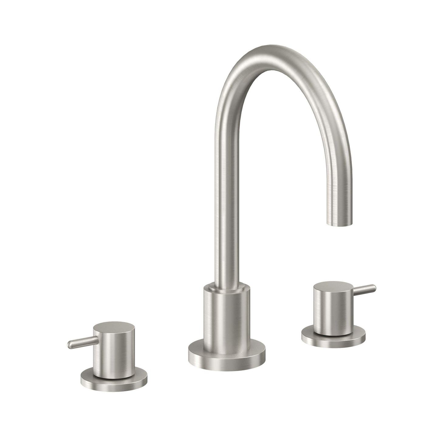 California Faucets 6202Avalon 8" Widespread Lavatory Faucet with ZeroDrain