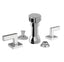 CABANO 62285 4 Piece bidet faucet with vacuum breaker