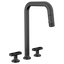 BRIZO 62507LF Widespread Pull-Down Faucet with Square Spout - Knob Handles