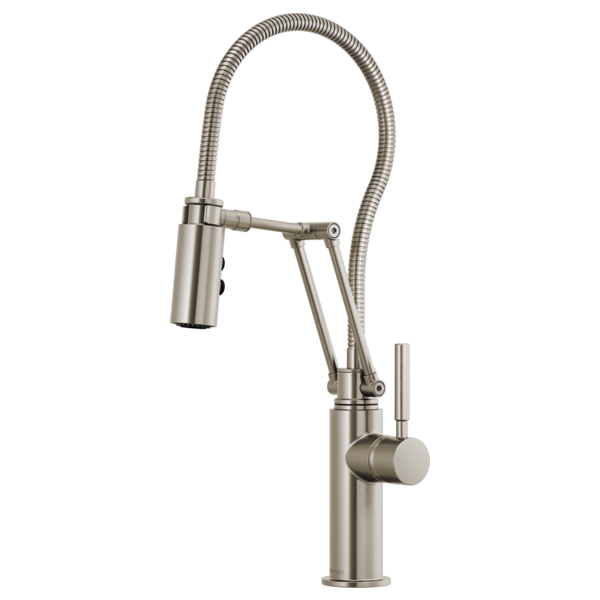 BRIZO SOLNA 63121LF Articulating Faucet With Finished Hose