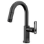 BRIZO 63906LF Pull-Down Prep Faucet with Arc Spout - Knob Handle
