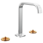 BRIZO ALLARIA 65368LF Widespread Lavatory Faucet with Square Spout - Less Handles