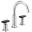 BRIZO INVARI 65376LF Widespread Lavatory Faucet with Arc Spout - Knob Handles 1.2 GPM
