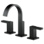 BRIZO 65380LF Widespread Lavatory Faucet - Gray Glass Lever Handles 1.5 GPM