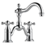 BRIZO 65538LF Two-Handle Widespread Bridge Lavatory Faucet 1.2 GPM