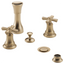 BRIZO 68460 Bidet Faucet - Cross Handles