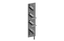 GRAFF M.E./Terra G-8059-ALM62C17-T Square M-Series Valve Trim with Four Handles
